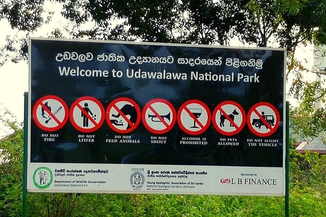 1 Day tour to Yala National Park or Udawalawe National Park - The four-hour safari is a separate cost