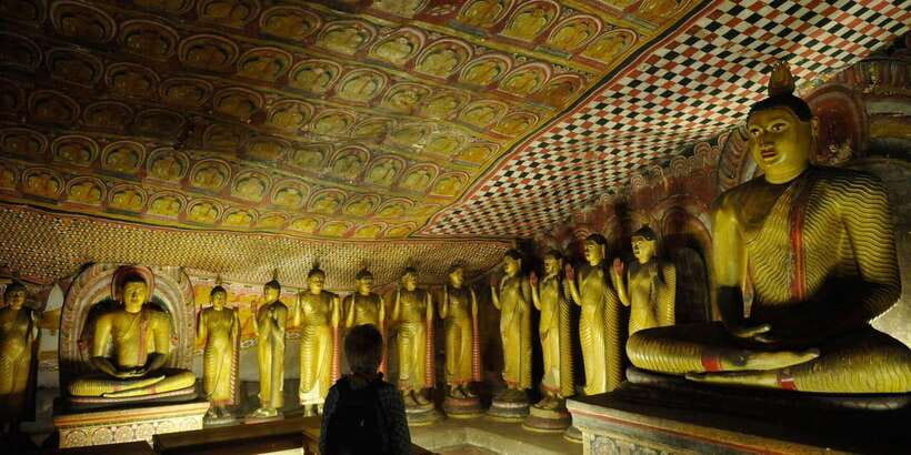 3 Day Tour From Kandy, Sigiriya , Nuwara Eliya , Kandy - Day 2: Dambulla caves and the 1,250-step climb at Sigiriya