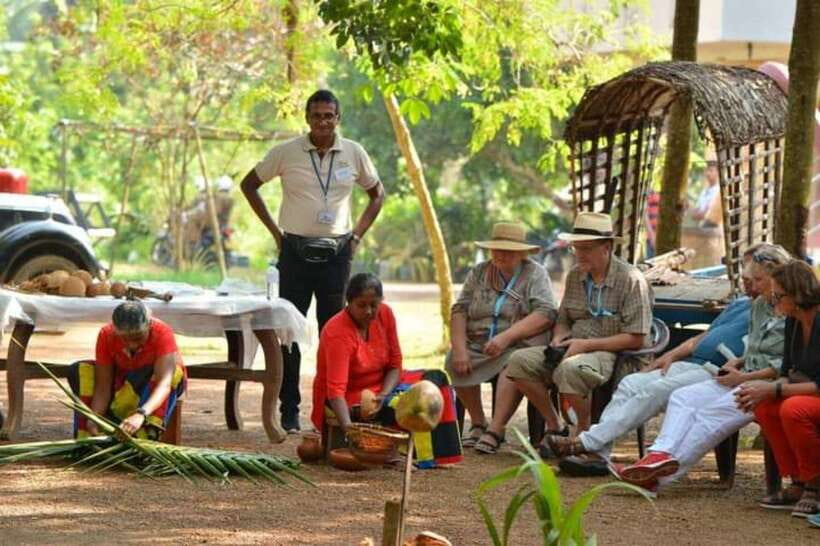 Agro village: guided walking tour and local lunch - A drum welcome at the Agro Village