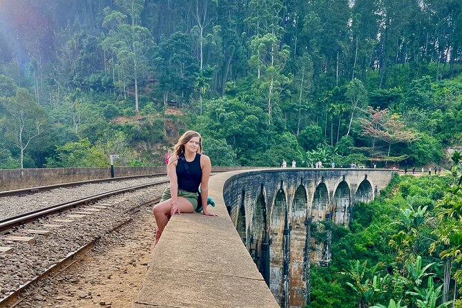 All inclusive private Ella Day Tour with Train Ride & Teafactory - Rawana Falls gives the day an easy first stop