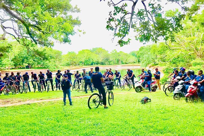 Anuradhapura Heritage Mountain bike / bicycle Tour - Eth Pokuna and the engineering behind the sacred city
