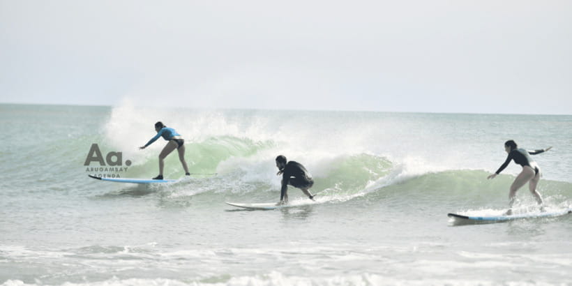 Arugam Bay Surf Lessons : Beginner Surf Experience - Who will enjoy this lesson most?