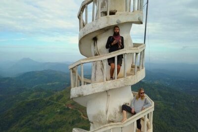 Climb sky-scraping tower in Ambuluwawa from Kandy