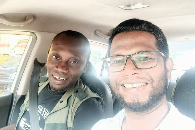 Colombo Airport Transfer - Inside the Air-Conditioned Vehicle