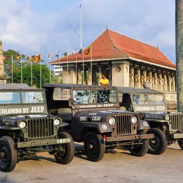 Colombo: City by World War Jeep Private Tour - Key points about Colombo’s vintage jeep tour
