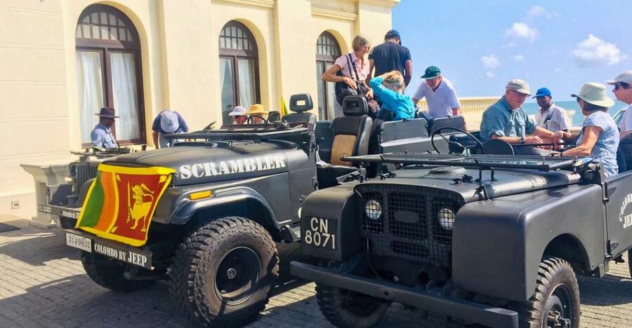 Colombo: City by World War Jeep Private Tour - Starting at 6:30 a.m. or 3:30 p.m.
