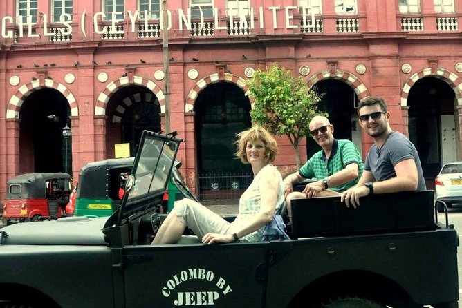 Colombo City Tour by War Jeep - Why a World War II Jeep changes the city tour