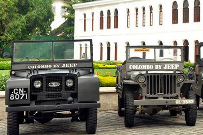 Colombo City Tour by War Jeep - Dutch Hospital, Old Parliament, and the two lighthouses