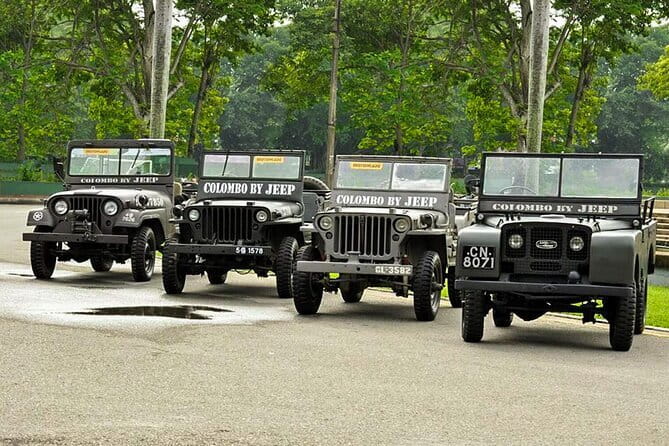 Colombo City Tour by War Jeep from Colombo Seaport - Dutch Hospital, Parliament, and the old port