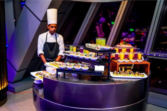 Colombo Lotus Tower Experience with Lunch or Dinner Buffet - Blue Orbit and the reserved-table arrangement