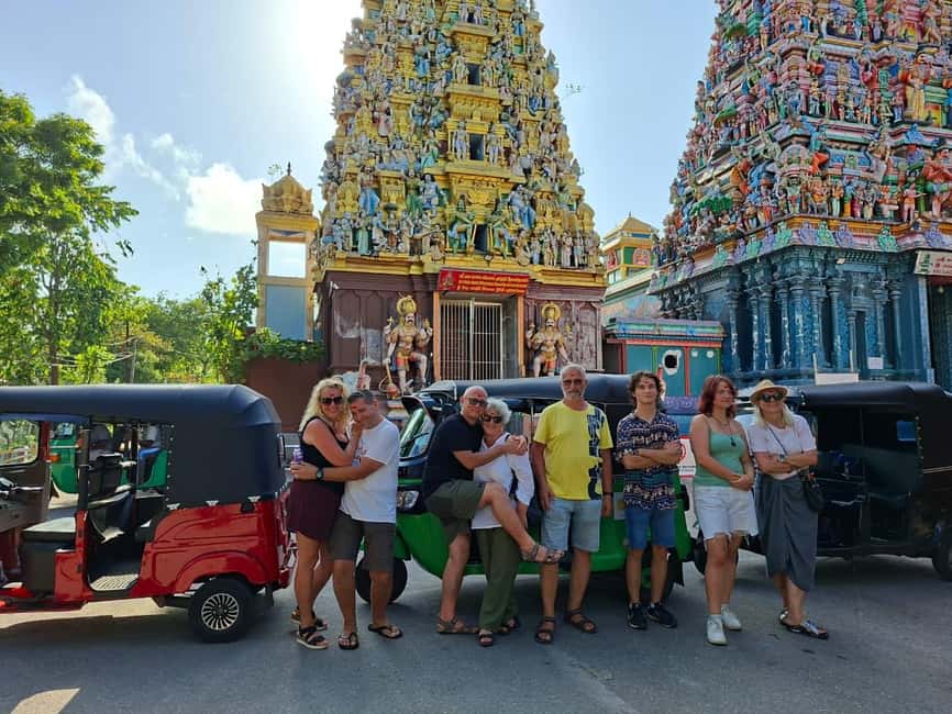 Colombo: Private Tuk-Tuk City Tour with Guide & All Tickets - Gangaramaya Temple and Colombo’s green center