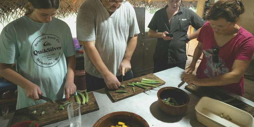 Cooking Class: Sajee’s Place Cooking Class sigiriya - Eating the meal you made