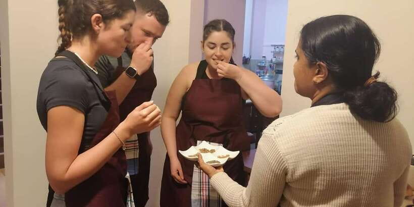 Cooking Experience from Ella - Adding potato curry, achcharu, and kokis
