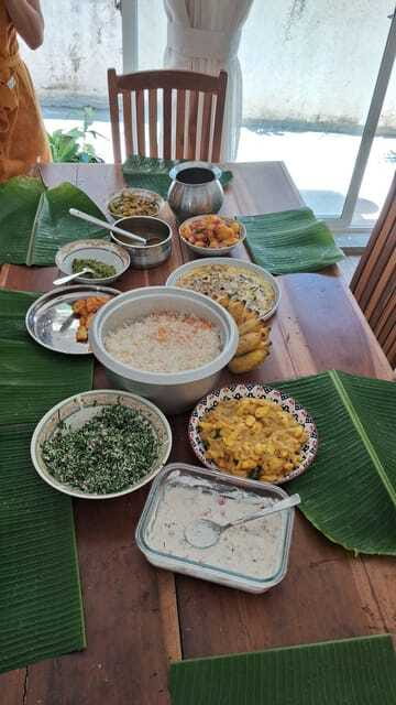 Cooking with Arun & Tamil Family - What the $37 price includes