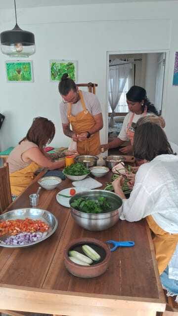 Cooking with Arun & Tamil Family - Practical details before you reserve