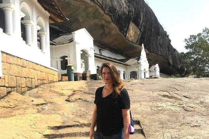 Day Tour to Dambulla, Sigiriya and Safari from Kandy (Group Tour) - Dambulla’s five cave temples