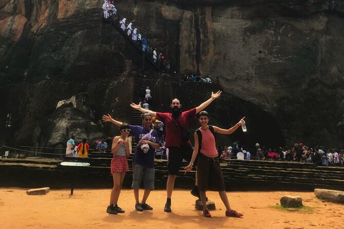 Day Tour to Dambulla, Sigiriya and Safari from Kandy (Group Tour) - Sigiriya Rock and the 1,200-step climb