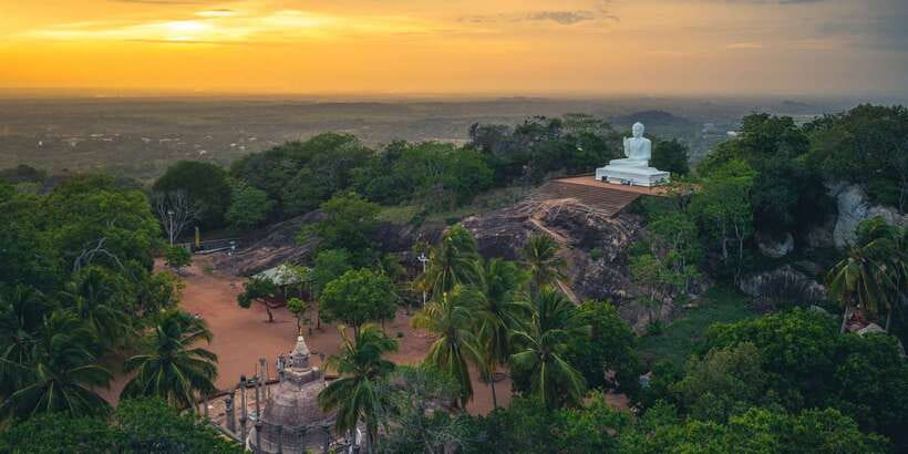 Day trip to UNESCO city Anuradhapura from Colombo - The Brazen Palace and Anuradhapura’s scale