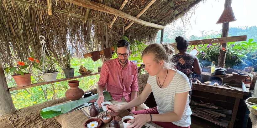 Ella Cook With Sadamali - Preparing rice, curries, and coconut sambol