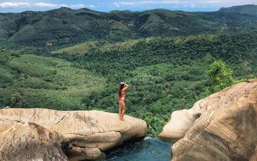Ella: Ravana and Upper Diyaluma Falls Guided Tour - Key points at a glance