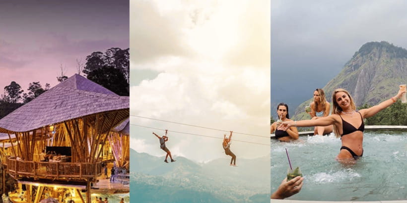 Ella Ravana Pool Club Dip & Dine+2 Free Cocktails!+Zipline - Key details before you book