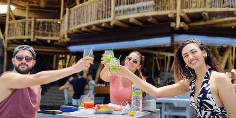Ella Ravana Pool Club Dip & Dine+2 Free Cocktails!+Zipline - Arriving at Ravana Pool Club