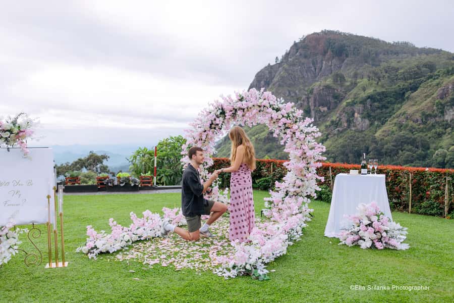 Ella Sri Lanka: Book Your Marriage Proposal Photoshoot - Key Details That Shape the Experience
