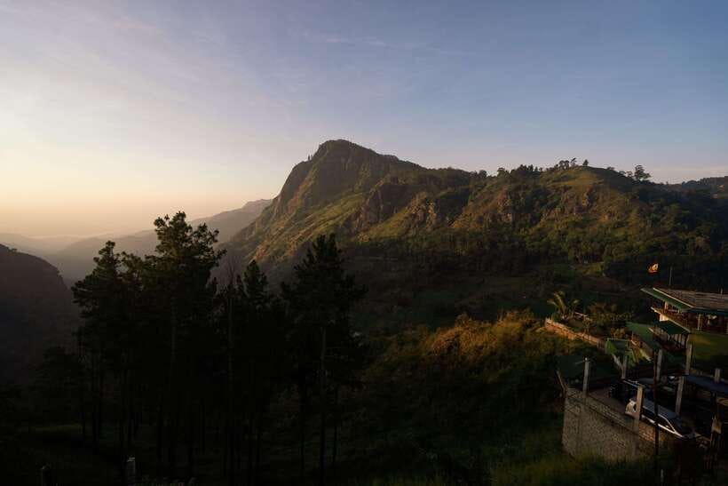 Ella: The Pekoe Trail Stage 16 - Ella to Demodara - Tea at Demodara and the Railway Station