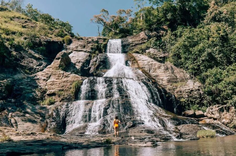 Ella: Waterfall Hunter Guided Tour with Lunch - Bambarakanda, the tallest waterfall in Sri Lanka