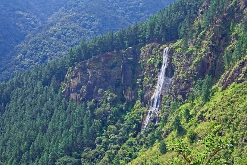 Ella: Waterfall hunting Hike to Bambarakanda and Lanka Falls - The 75-minute train ride to Ohiya