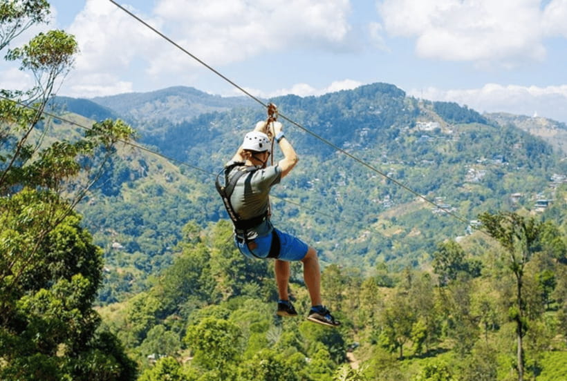 Ella: Zipline Adventure with Mini Adam's Peak Views - Starting near Mini Adam’s Peak