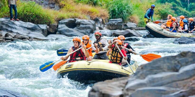 Exclusive Kitulgala: Whitewater Rafting with Lunch - Nine rapids and a rainforest river view