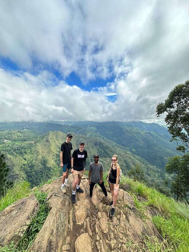 Explore hidden gems in Ella by Tuk Tuk - Little Adam’s Peak: the first big view