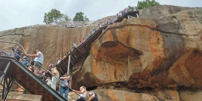 From Bentota: Sigiriya Lion Rock & Dambulla Cave Temple Tour - Sigiriya Lion Rock, the day’s headline sight