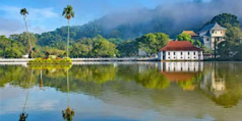 From Colombo: Kandy & Pinnawala & Tea Factory Full Day Trip - Kandy Lake, the viewpoint, and the cultural show