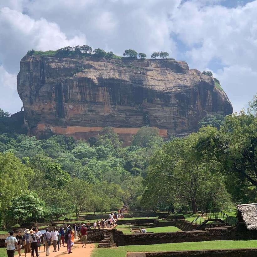 From Colombo: Sigiriya Rock, Dambulla & Minneriya 4x4 Safari - A village stop and the herbal garden