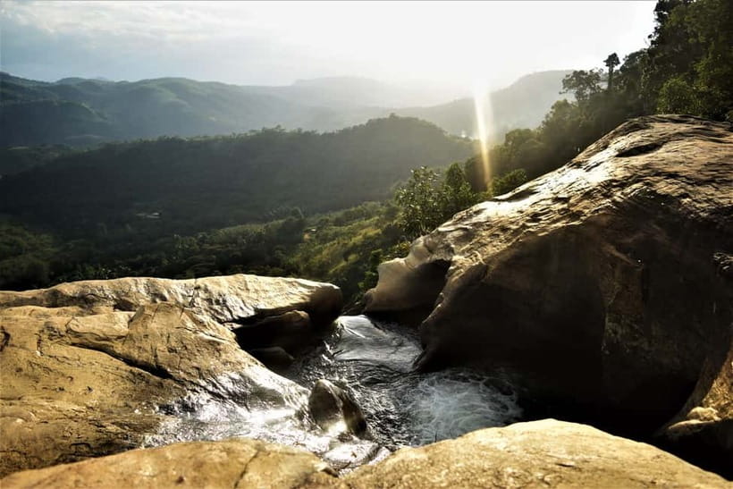 From Ella: Diyaluma Waterfall and Natural Pool Bath Tour - Lunch at a local restaurant