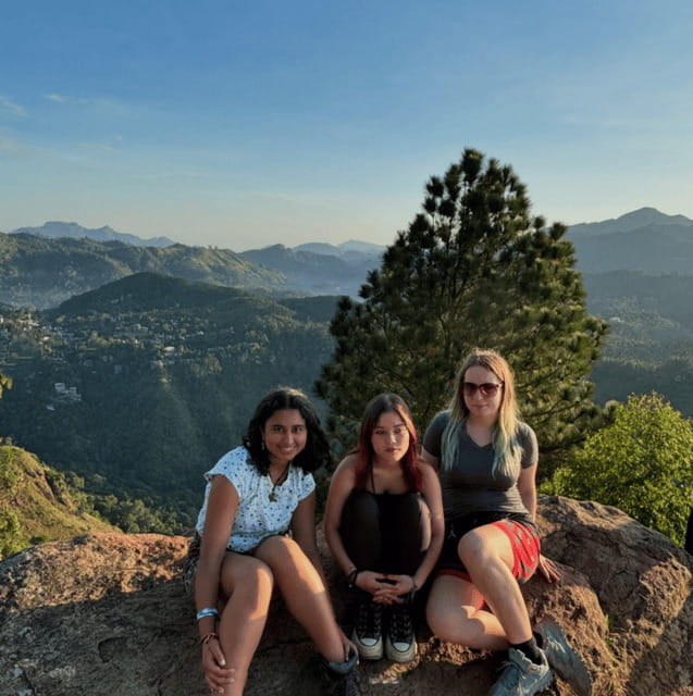 From Ella : Sunrise Hike to Little Adams Peak - Taking in the Ella Valley views
