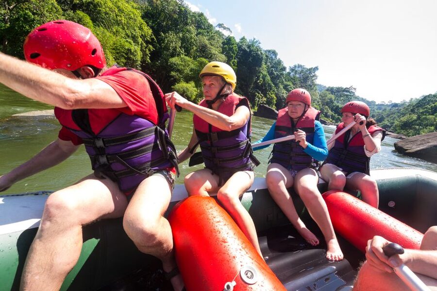 From Kandy: Kitulgala Whitewater Rafting Adventure Day Tour - Five kilometers on the Kelani River