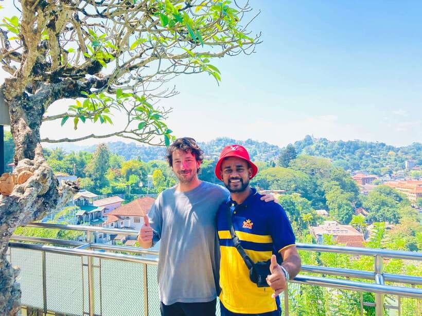 From Kandy : Pinnawala Elephant Orphanage & Ambuluwawa Tower - Climbing Ambuluwawa Tower
