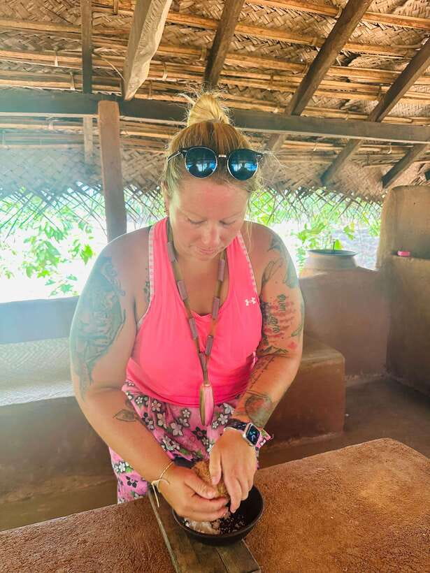 From Kandy: Sigiriya and Pidurangala Rock Tuk Tuk Safari - A stop at the spice garden and local food