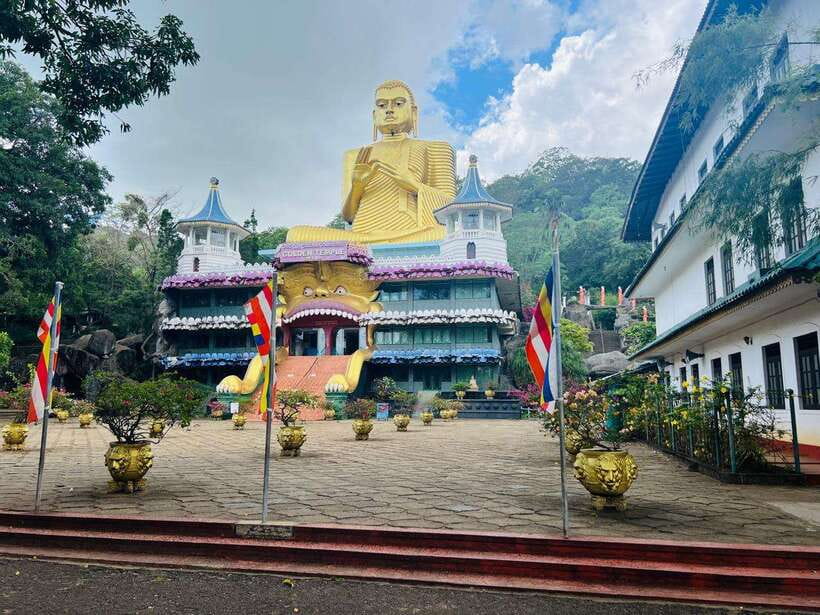 From Kandy: Sigiriya Day Tour with Elephant Safari(group) - Key points at a glance