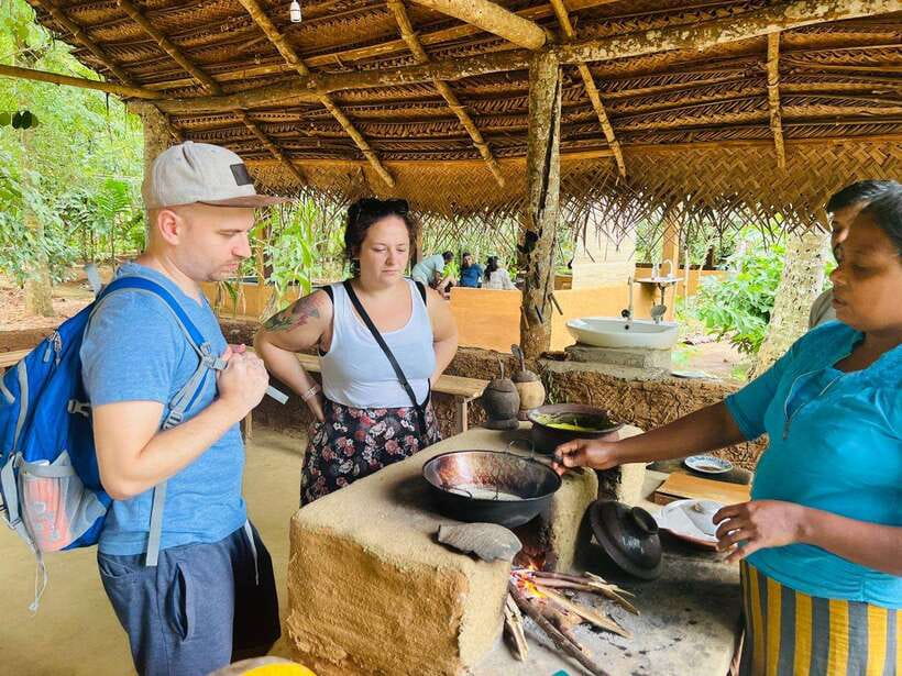 From Kandy: Sigiriya Day Tour with Elephant Safari(group) - Village life and a traditional Sri Lankan lunch