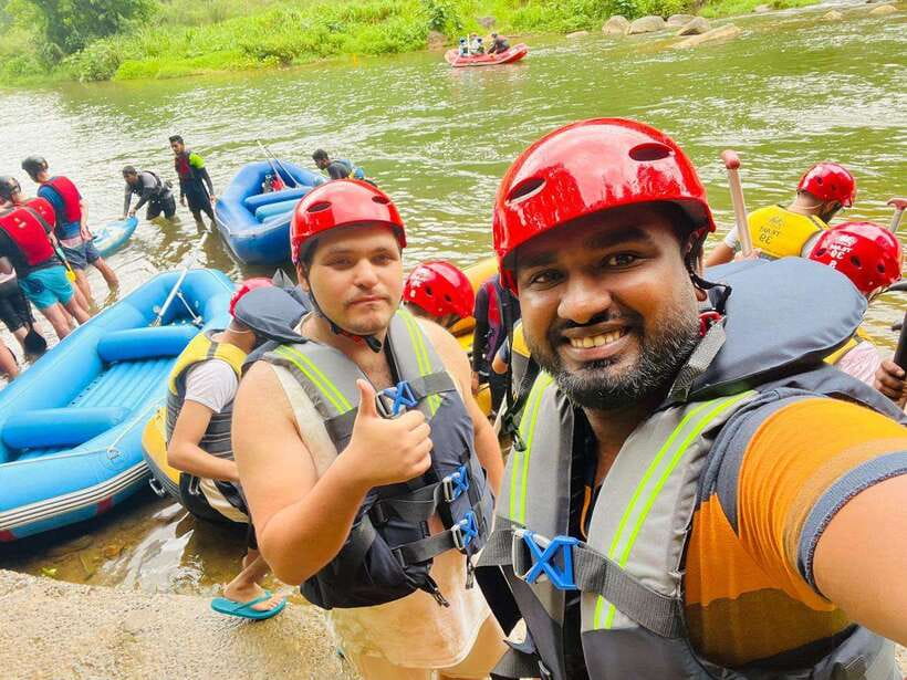 From Kandy: White Water Rafting and Adventure Day Tour - Taking on the Kelani River rapids