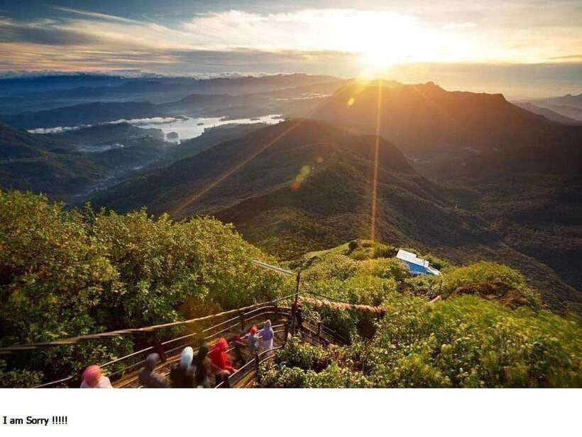 From Nuwara Eliya: Summit Bliss, Adams Peak Guided Hike - The descent is part of the challenge