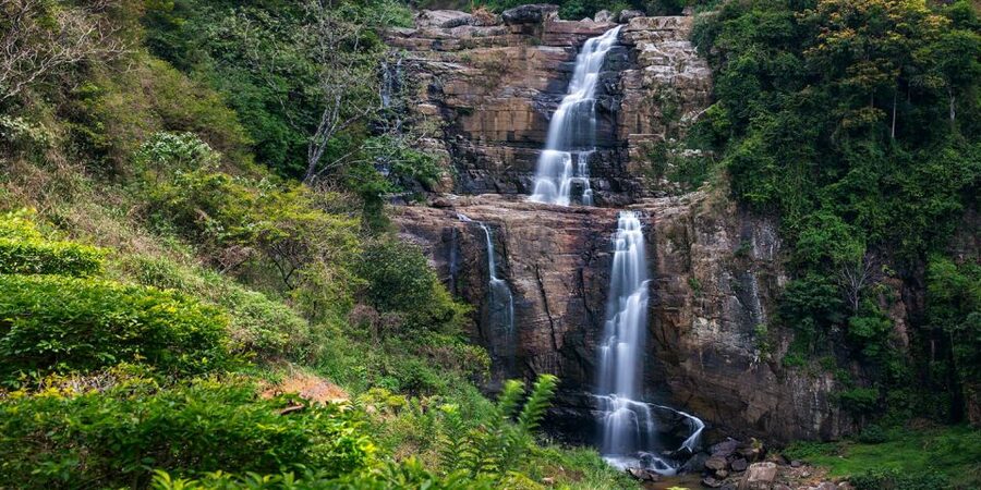 From Nuwara Eliya To Kandy Drop Tour - Ramboda Waterfall and the high-country viewpoints