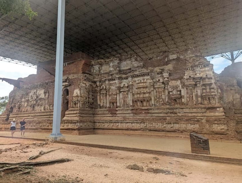 From Sigiriya:Polonnaruwa Day Tour with Farmers lunch - Gal Vihara and its remarkable rock-cut Buddhas