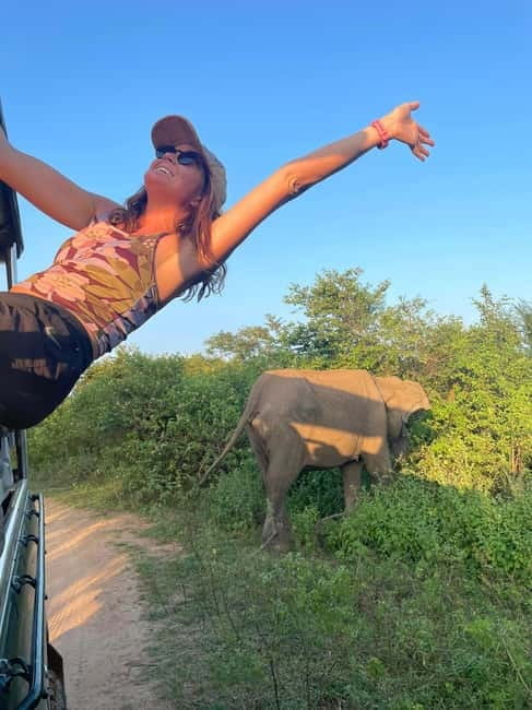 From Tangalle/ Hiriketiya: Yala Safari with Drop: Ella - Entering Yala National Park by 4x4