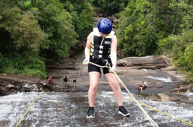 Full-Day White Water Rafting Adventure on the Kelani River - Canyoning through river canyons