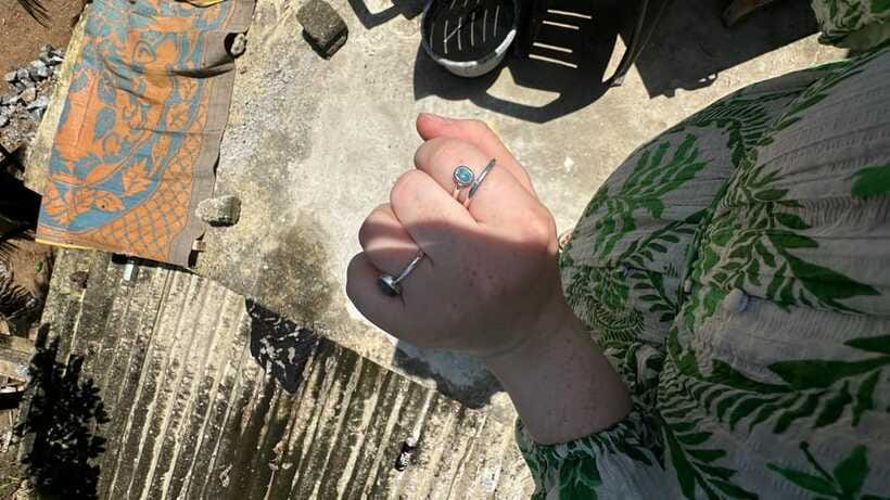 Galle : Traditional Jewellery making workshop - What the complimentary silver ring means